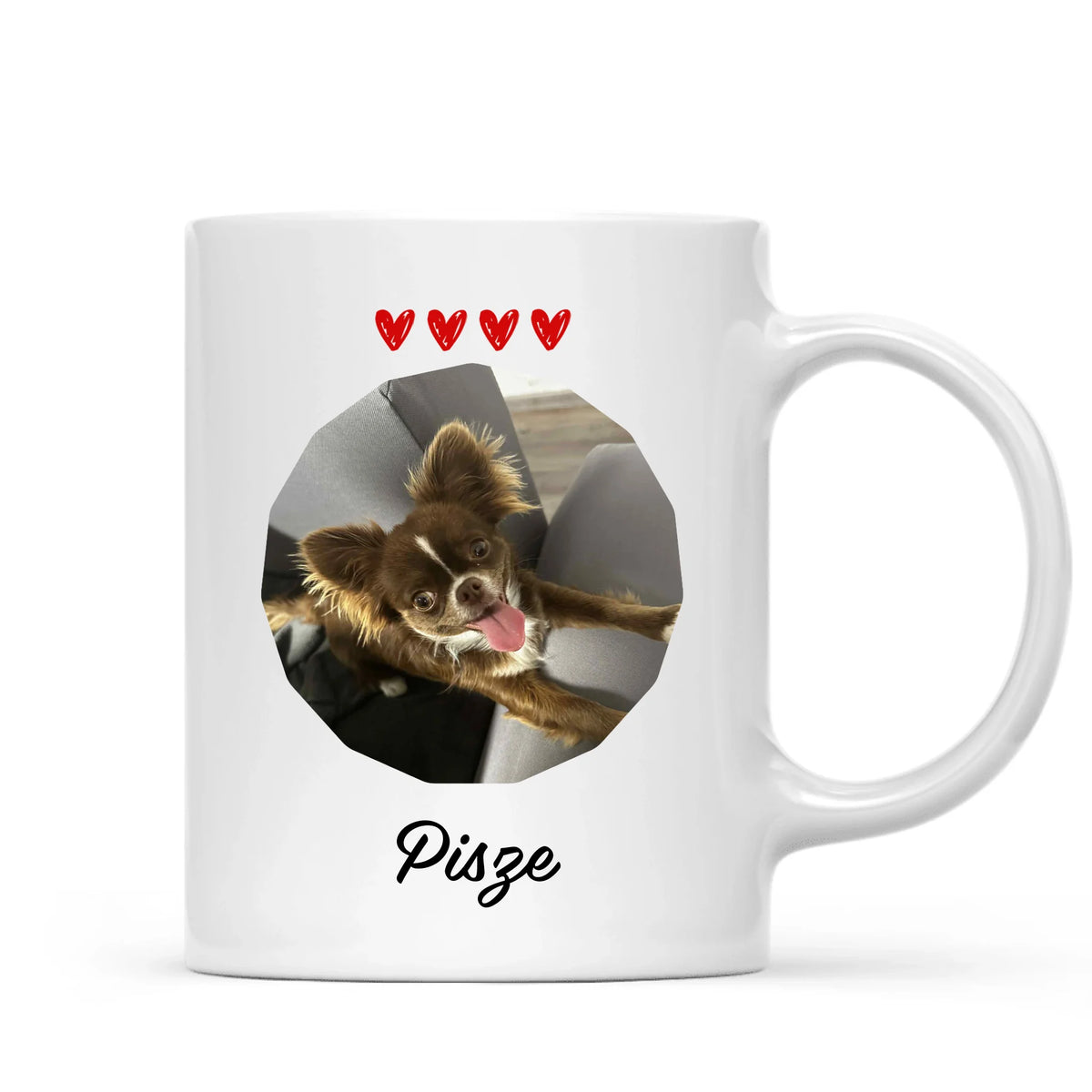 Egyedi saját fotós bögre gazdiknak - Ő nem csak egy kutya