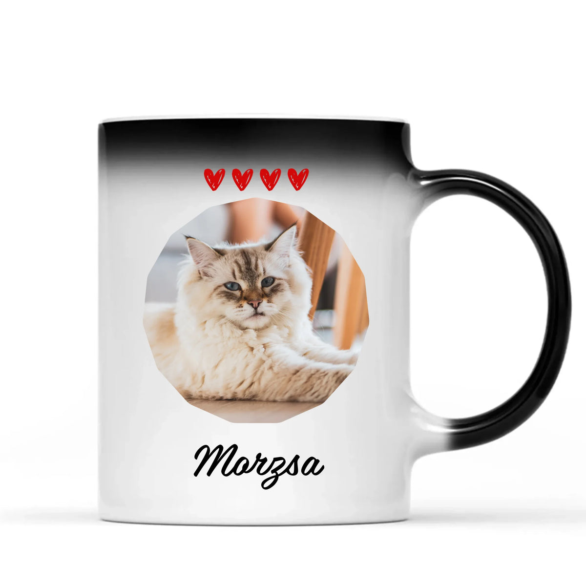 Egyedi saját fotós bögre gazdiknak - Ő nem csak egy macska