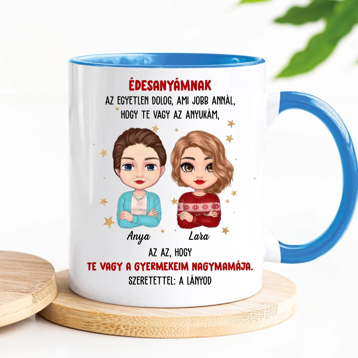 Egyedi karácsonyi bögre édesanyáknak - az egyetlen dolog