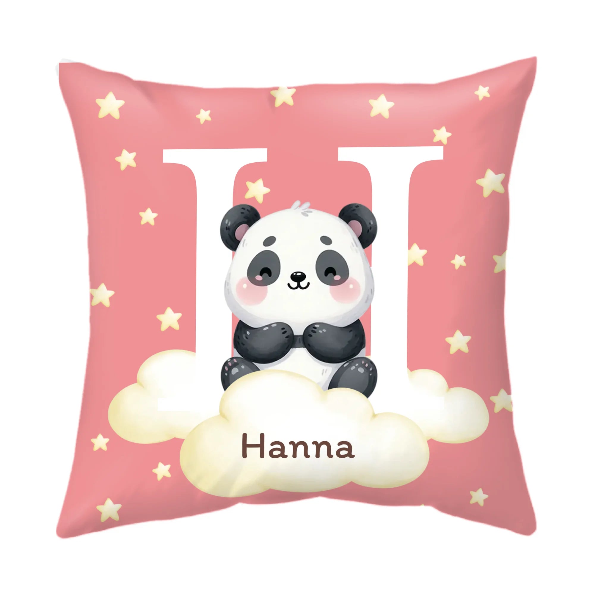 Egyedi párna gyerekeknek, saját névvel - cuki állatok