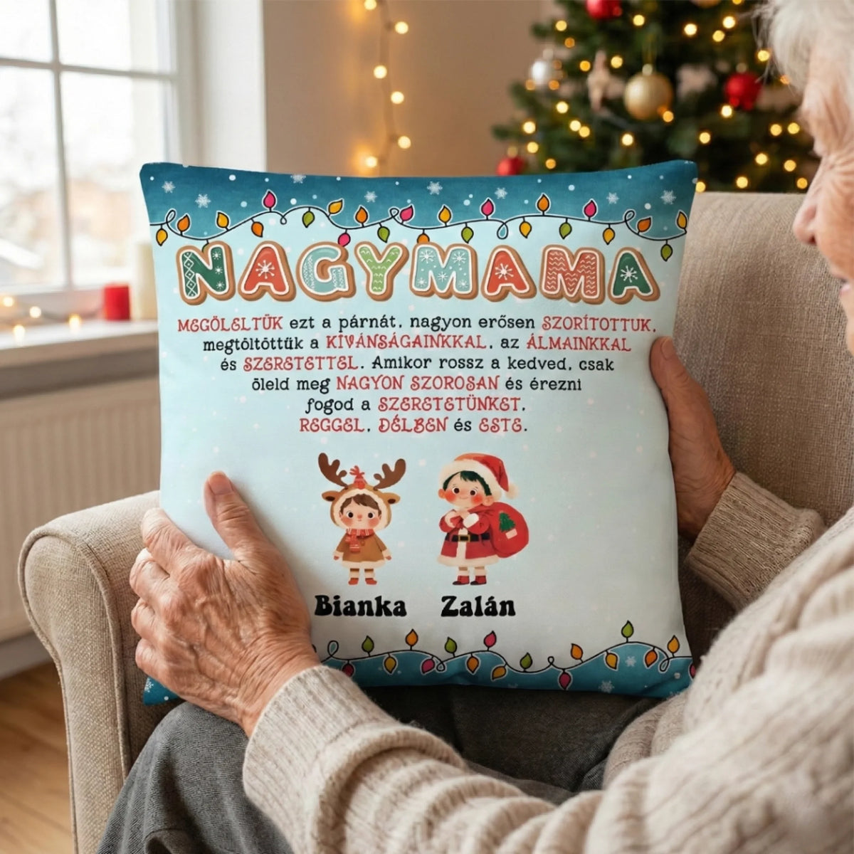 Egyedi párna szülőknek