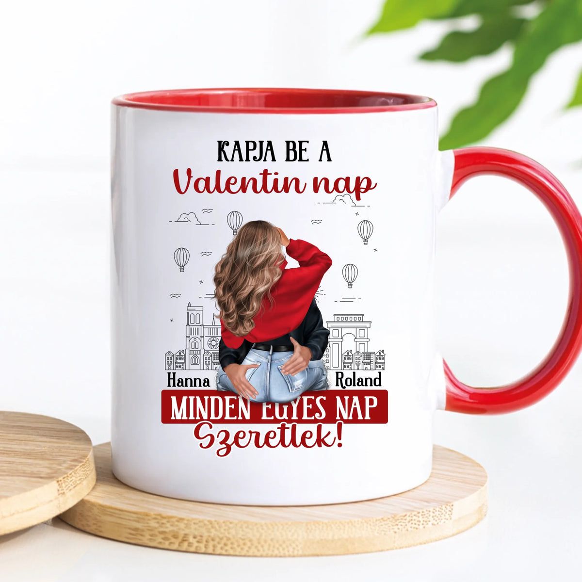 Egyedi bögre pároknak - minden nap szeretlek