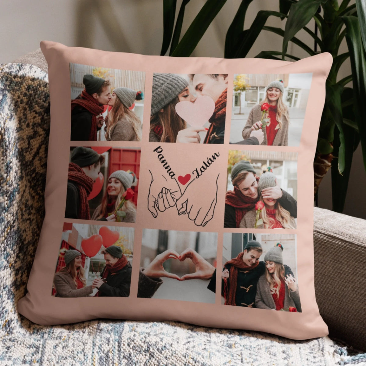 Egyedi párna Valentin napra - 8 fotóval4
