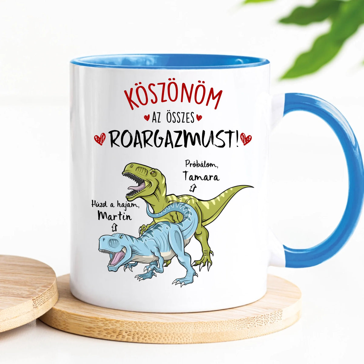 Egyedi vicces bögre pároknak - Húzd a hajam