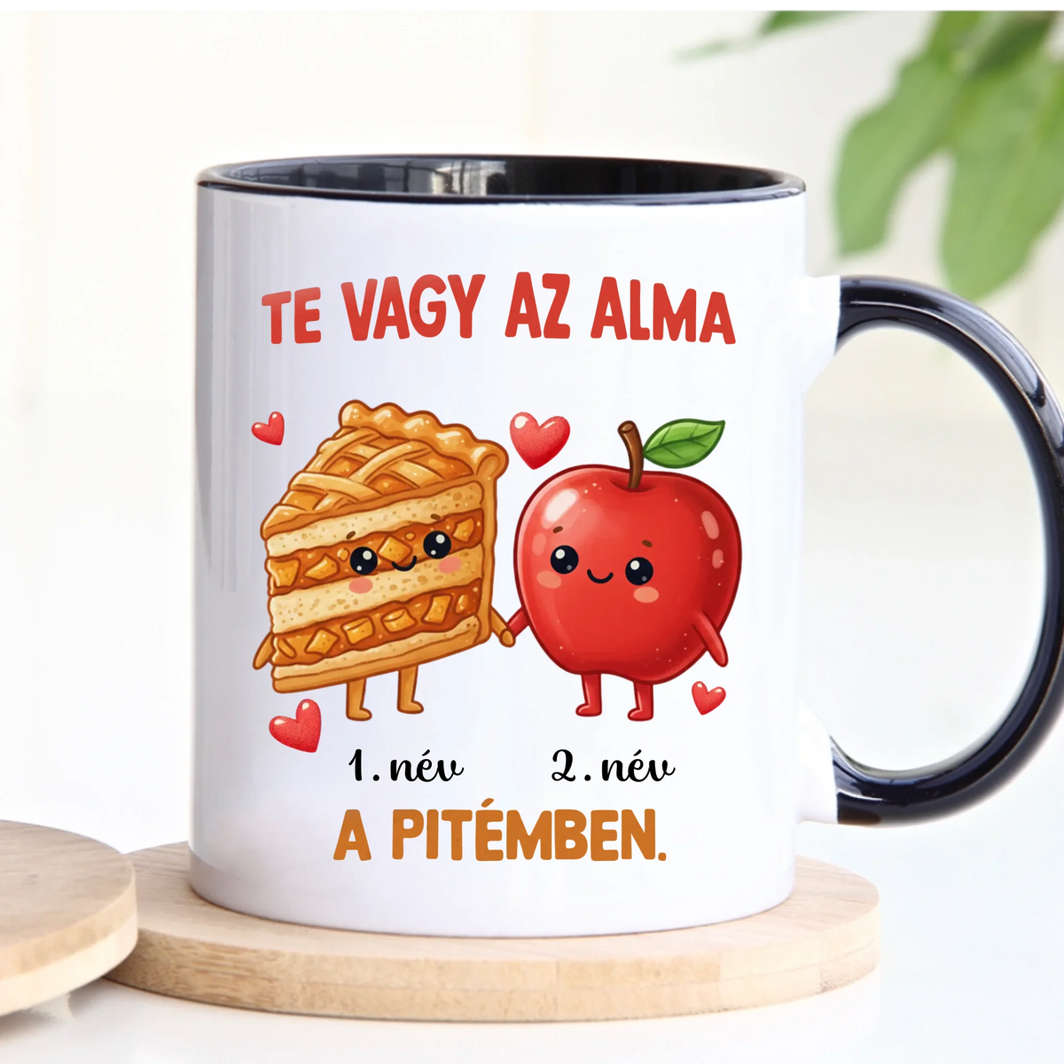 Egyedi bögre Valentin-napra - cuki harapnivalók
