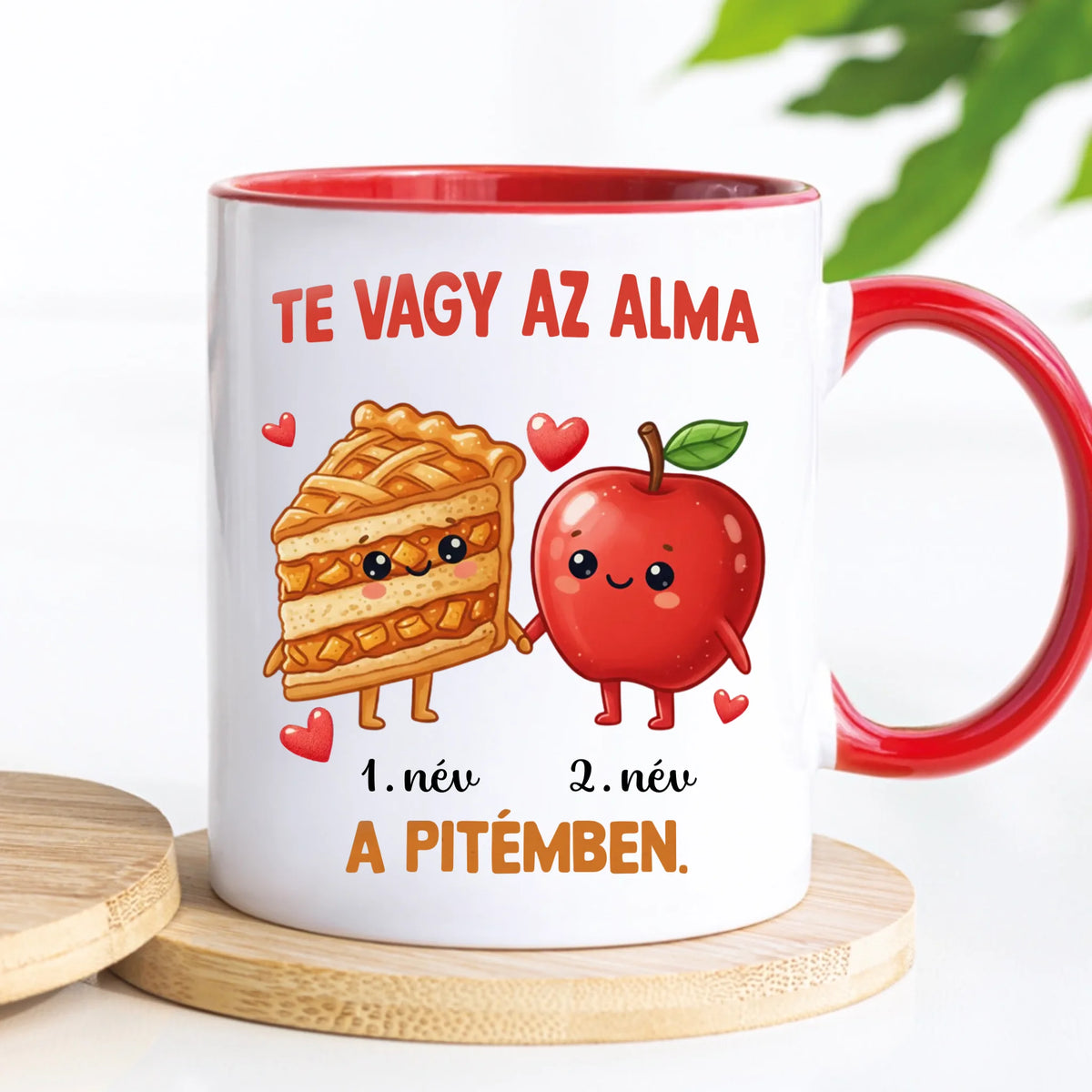 Egyedi bögre Valentin-napra - cuki harapnivalók