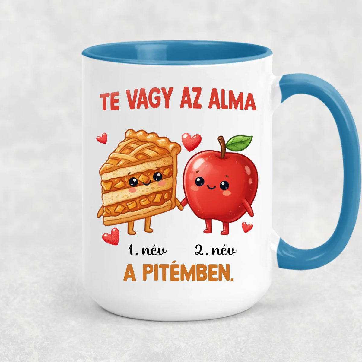 Egyedi bögre Valentin-napra - cuki harapnivalók