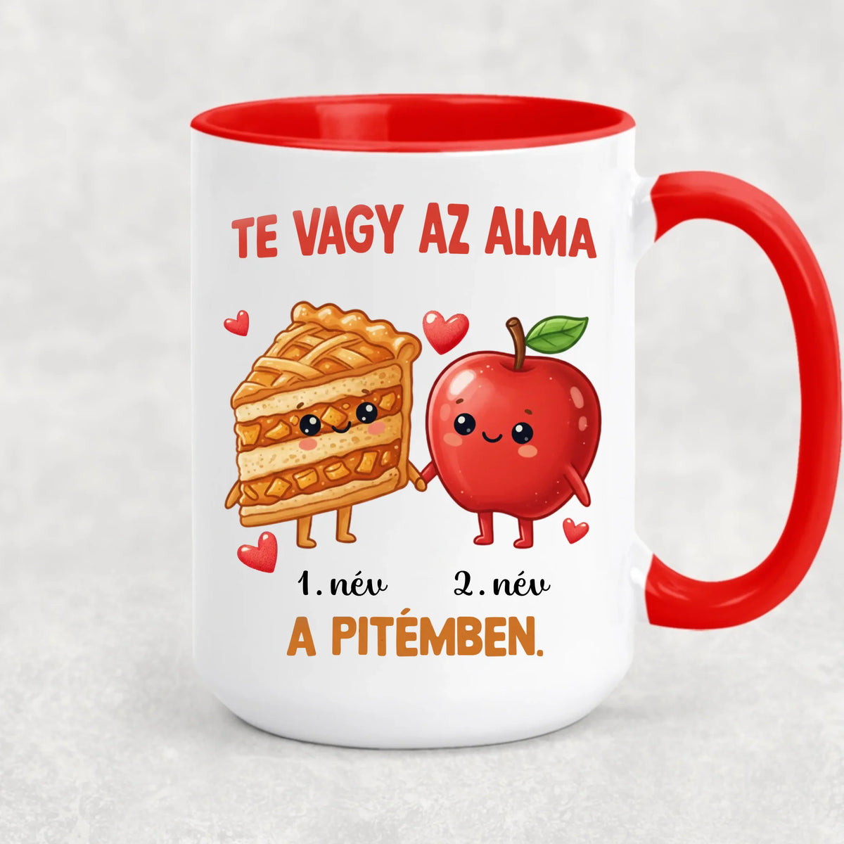 Egyedi bögre Valentin-napra - cuki harapnivalók