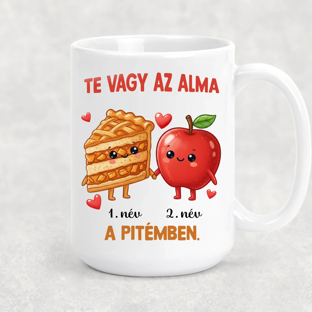 Egyedi bögre Valentin-napra - cuki harapnivalók