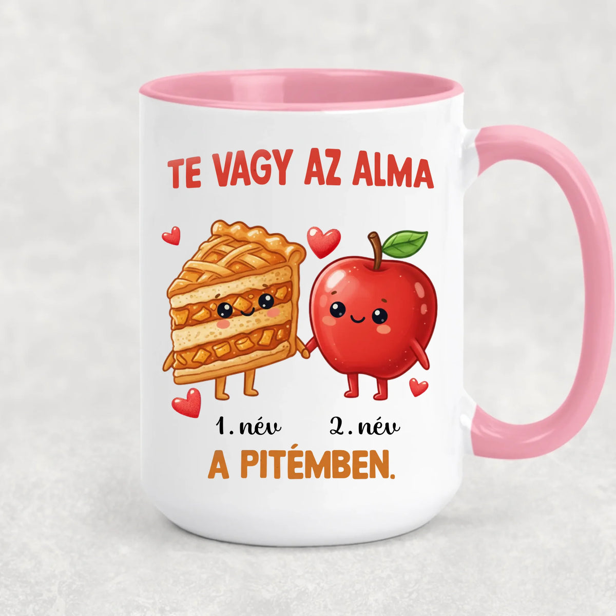 Egyedi bögre Valentin-napra - cuki harapnivalók